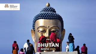 „Bhutan – Believe“ Wandkalender 2025 [upl. by Ellerahs]