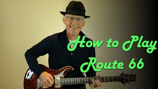 Get your kicks on Route 66 Guitar Lesson  Rolling Stones [upl. by Judah]