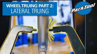 How to True a Wheel Part 2 Lateral Truing [upl. by Nosrej]