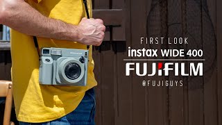 Fujifilm instax Wide 400  First Look  Fuji Guys [upl. by Sudnak]