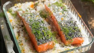 Recette  Gravlax de pavés saumon [upl. by Aisek]