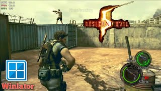 Resident Evil 5 Winlator 80 Rev1 Poco F6 [upl. by Eilsew]