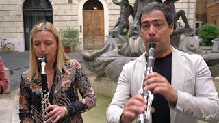 Alessandro Carbonare Clarinet Trio  Russian Melodie [upl. by Arodaeht]