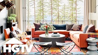 Tour the Great Room  HGTV Dream Home 2019  HGTV [upl. by Llerruj379]