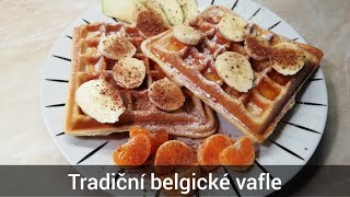 Tradiční belgické vafle  recept [upl. by Allana]