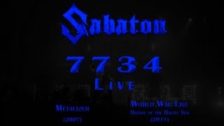 Sabaton  7734  Live Original Lyrics [upl. by Thomasine448]