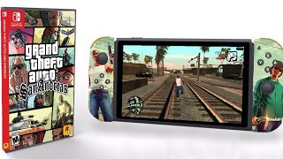 GTA San Andreas PARA NINTENDO SWITCH [upl. by Enala]