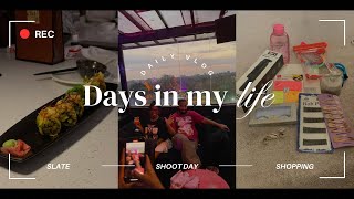 DAYS IN MY LIFE Slate restaurant  Blackpink lounge shoot  China square shopping  haul [upl. by Silvan]