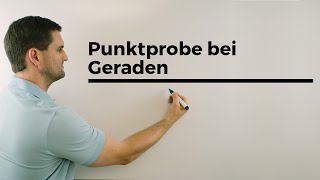 Punkte auf Geraden [upl. by Moclam]