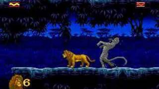 The Lion King PCDOS game Pt 7 [upl. by Ahsircal942]