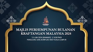 MAJLIS PERHIMPUNAN BULANAN KRAFTANGAN MALAYSIA 2024 [upl. by Kathryne]