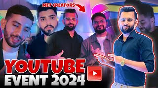 Met Pakistani Creators In YouTube Event  Irfan Junejo  Zaraib  Shaheer Khan  Malik Waqar Vlog [upl. by Redmer936]