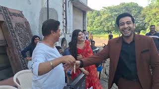 Dishank Chipkali Prank with Aparna on Tulsi Humari Badi Sayani Set  BTS  Dangal Tv [upl. by Einnov]