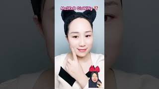 MaSKeR GloWiNg ⁉️ skincare secretbeautytips makeup beauty koreanmask shortvideo shorts [upl. by Elga260]