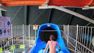 huge half pipe water slide [upl. by Giliane963]