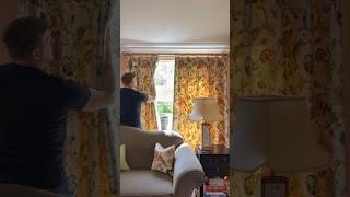 Busy fitting process curtains interior sewing fitting [upl. by Anaitak404]