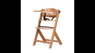 Wooden high chair Tip Top [upl. by Tannie]