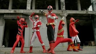 Power Rangers Super Megaforce  Legendary Red Ranger Mode  Power Rangers Official [upl. by Enialem918]