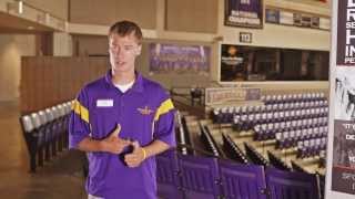 Campus Tour at Minnesota State University Mankato Taylor Center and Bresnan Arena [upl. by Lahcear511]