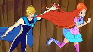 An alreadydefeated Bloom sacrifices herself for Sky  Winx Club Clip [upl. by Elagiba754]