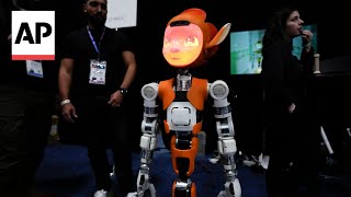 Meet Mirokai the logisitics robot showcased at CES 2024 [upl. by Hurlow]