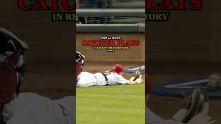 Top 10 BEST Catcher Plays in MLB History  Part 1 [upl. by Attaymik]