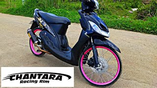 Mio Sporty ThaiLook Concept  Chantara Racing Rim [upl. by Ecirtnuahs]