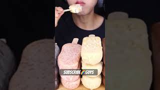 Magnum chocolate ice cream Nutella foodie girlasmr mukbang pleasesubscribe guys1000k jimmys🦋 [upl. by Reddy]