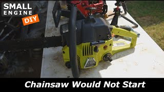 Lets find out Why this Poulan Chainsaw Would Not Start [upl. by Corilla14]