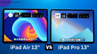 New 13quot iPad Air vs New 13quot iPad Pro [upl. by Stig]