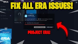 How To Fix All Download Errors On Project ERA 2024  Updated [upl. by Ennalorac]