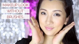 How To Do Your Makeup Without Brushes [upl. by Birkner]