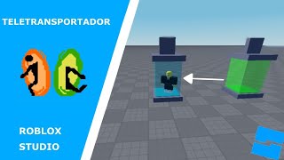 Como hacer un teletransportador en ROBLOX STUDIO [upl. by Josh]