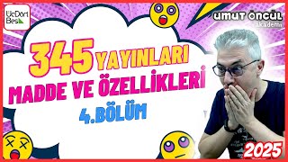 345 Yayınları  TYT Fizik  Madde ve Özellikleri  4Bölüm [upl. by Franzoni947]