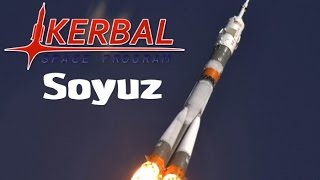 How the Soyuz Rocket Works KSP Stock Replica [upl. by Kimberlyn]