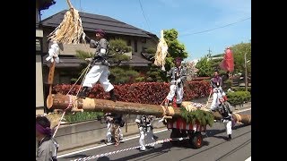 牟礼神社御柱祭2016 in 飯綱町 [upl. by Higgins798]