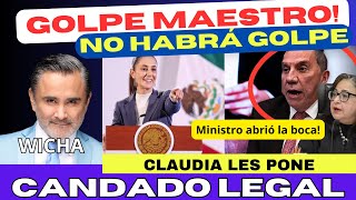 GOLPE MAESTRO DE CLAUDIA LES AGUITA EL GOLPE DE ESTADO [upl. by Malvino807]