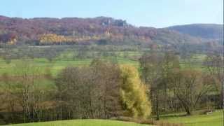 Wandern Franken Ehrenbachtal bei Leutenbach im Spätherbst [upl. by Gulgee125]