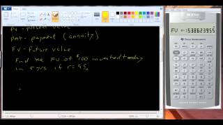 TI BA II Plus Calculator Demo [upl. by Nedrob]