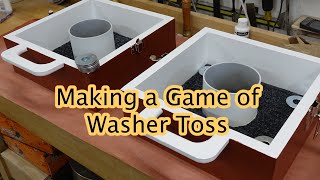 Making a Game of Washer Toss [upl. by Oinotnanauj]