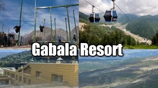 The way of GabalaGabala resortfamous Tufandag swingAzerbaijan 🇦🇿Azerbaijan Gabala Dinner2022 [upl. by Dafodil7]