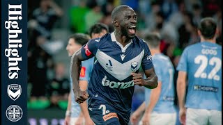 DERBY DELIGHT  Melbourne Victory v Melbourne City  HIGHLIGHTS [upl. by Ahsiuqel922]