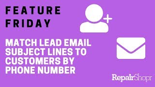 Feature Friday  Parse Inbound Lead Subject Lines by Phone Number [upl. by Suivart]