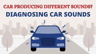 Different Types of Car Noises And DIY Fixes  Squealing Noise Rattling Noise Knocking Noise amp More [upl. by Manny]