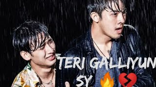 New BL Series 🔥 FMV 🔥 Teri Galliyun sy 🔥 Din×Ken🔥 in Hindi Song version🔥 [upl. by Appledorf]