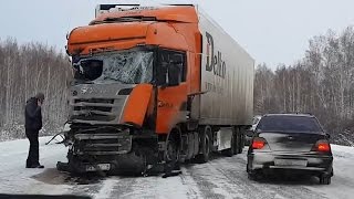 Russian Car Crash Compilation January 3 01 2016 [upl. by Aliuqaj]