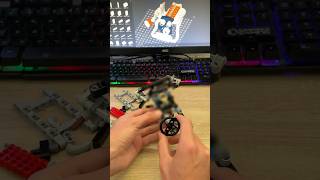 Steering Lego Technic legocar lego legotechnic mechanical steering [upl. by Lonyer]