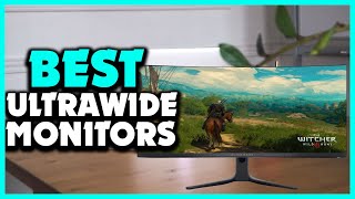 Top 5 Best ultrawide monitors in 2024 [upl. by Tybi]