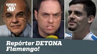 Chororô Repórter DETONA Flamengo por Caso Fagner [upl. by Stanislaw]