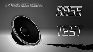 Bass Test Only Subwoofer [upl. by Malinde752]